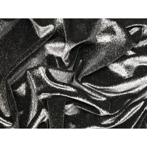 APOLLO VELVET silver on black