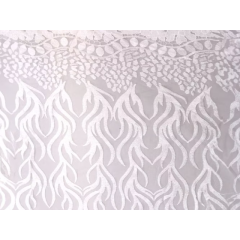 GABRIELA EMBROIDERED NET white*